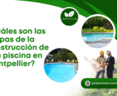 ¿Cuáles son las etapas de la construcción de una piscina en Montpellier?