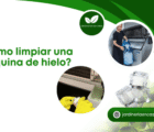 ¿Cómo limpiar una máquina de hielo?