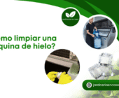 ¿Cómo limpiar una máquina de hielo?