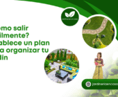 ¿Cómo salir fácilmente? | Establece un plan para organizar tu jardín