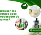 ¿Cuáles son los diferentes tipos de procesador de alimentos?