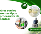 ¿Cuáles son los diferentes tipos de procesador de alimentos?