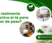 ¿Es realmente efectivo el té para bajar de peso?