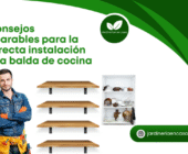 2 consejos imparables para la correcta instalación de la balda de cocina